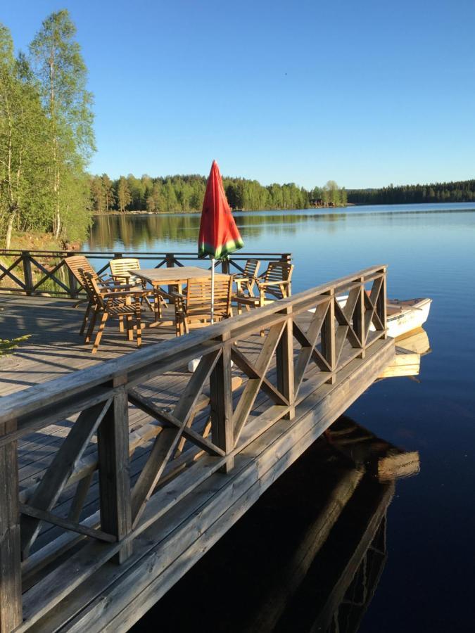 Historic Lakeside Villa - Ski, Boat, Relax In Nature Sunnansjo  エクステリア 写真